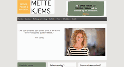 Desktop Screenshot of mettekjems.com